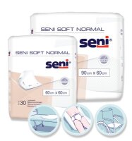 Bettschutzunterlagen Seni Soft Normal 40 x 60 cm (1...