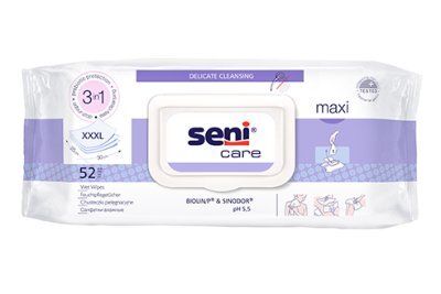 Seni Care Maxi Feuchtpflegetücher (VPE: 52 Stück)>>>>