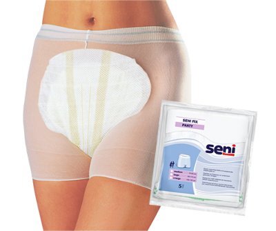Netzhose Seni Fix weiß (VPE: 5 Stück)>>>>Gr. M