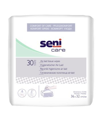 Seni Care Hygienetücher Air-Laid 36 x 32 cm (VPE: 30 Stück)>>>>