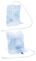 Urinbeutel 2000 ml. mit Ablassventil, unsteril 130 cm (VPE: 10 Stück)>>>>