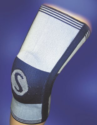 Para Patella Bandage FORM N,Gr.III gletscher-blau,