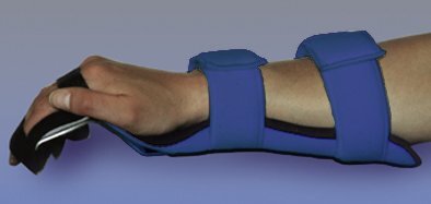 Handgelenkschiene Para Carpal marineblau>>>>Gr. L links