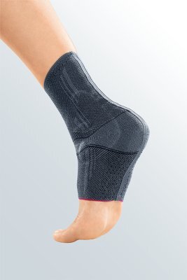 Sprunggelenkbandage Levamed silber>>>>Gr. IV