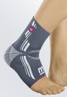 Sprunggelenkbandage Levamed silber>>>>Gr. V