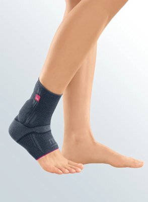 Achillessehnenbandage Achimed mit Fersenkeilen silber>>>>Gr. I