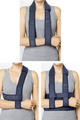 medi Easy sling Schultergelenk,-Orthese grau 150cm Gr.S,