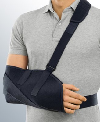 Armschlinge medi Schultergelenkorthese Universal, grau>>>>