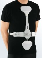 Hyperextensionsorthese 3C 20 cm silber>>>>Gr. 2