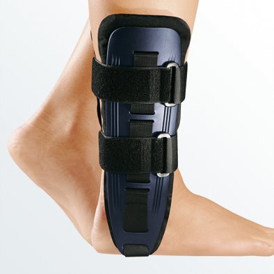 medi Sprunggelenkorthese M.Step Universal schwarz>>>>Ausf.: Athletic (kurze Version)