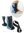 Sprunggelenkorthese Levamed stabili-tri blau-schwarz>>>>Gr. 4 rechts