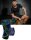 Kniebandage Genumedi E+motion 3.0 extraweit schwarz-gelb>>>>Gr. V