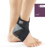 Push Ortho Knöchelorthese,Aequi schwarz/grau links...