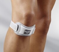 Push med Patella-Bandage,grau/aubergine,