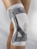 Kniebandage Push med grau-aubergine>>>>Gr. 5