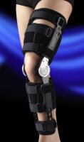 Knieschiene Dynamics ROM universal schwarz>>>>