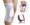 Kniebandage Push care grau/aubergine>>>>Gr. 5