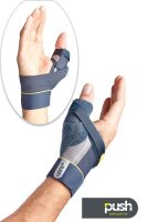 Push Sports Daumenbandage,rechts grau/petrol Gr.S,