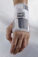 Push med Handgelenkbandage,rechts grau/aubergine Gr.2,