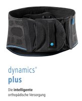 Dynamics Plus Lumbalbandage,carbon Gr.3,
