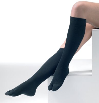 Kniestrumpf Ofa 365 A-D Spezial für empfindliche Füße, schwarz>>>>Gr. 3