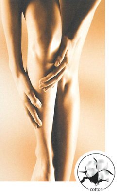 Venosan 3002 Cotton beige A-D,lang Gr.M Kl.2 offene Spitze,