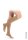 Essential COMFORTABLE ECF, AD, offene Fußspitze, caramel>>>>Ausf.: lang Gr. S
