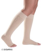 ECF Kl.2 Waden PLUS medium,normal offener Fuß caramel,