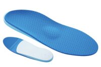 Weichschaum-Rohling langs.4mm,Thermosoft blau perf.Gr.35,