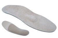 Weichpolster-Rohling langs.,2,5mm Microvelour sand Gr.39,