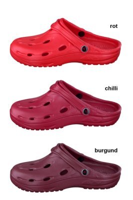 chung shi DUX Clog>>>>Farbe: chilli Gr. L