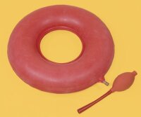 Luftkissen-Set 42,5cm Durchm.,incl.Luftpumpe,rot(CareLiv),