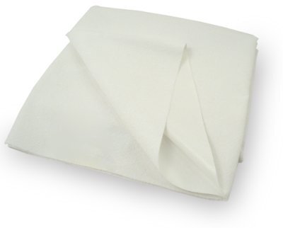 Bettschutzeinlage atmungsaktiv, Frottee/PU weiß>>>>100 x 150 cm