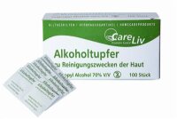 Alkoholtupfer 3x 6cm, einzeln verpackt (VPE: 100...