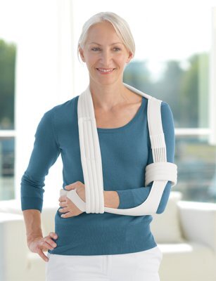 Schulterbandage Tricodur Gilchrist Plus>>>>Farbe: weiß Gr. XL