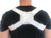 Claviculabandage, weiß>>>>Gr. XL