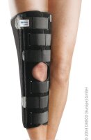 Mecron 3-teilige Universal-,Knieschiene,60cm,schwarz,