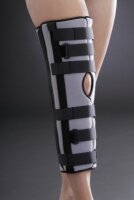 Knielagerungsschiene Flow gerade grau/schwarz>>>>40 cm