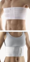 Bort elastischer Rippengürtel für Damen, weiß>>>>Gr. XL