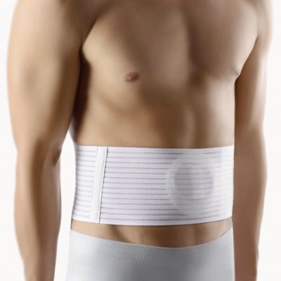 Bort Nabelbruch-Bandage weiß,Gr.3,