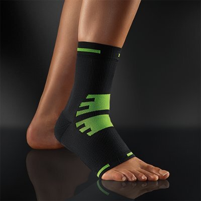 Bort ActiveColor Sport Knöchel,-Bandage schw./grün Gr.XL,