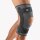 Bort Kniebandage Stabilo mit Gelenk, beidseitig tragbar silber>>>>Gr. 4