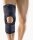 Bort Kniebandage StabiloPro offene Form mit Gelenk, grau>>>>Gr. 1