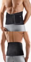 Bort Rückenbandage VarioBasic mit Pelotte>>>>Farbe: schwarz Gr. S
