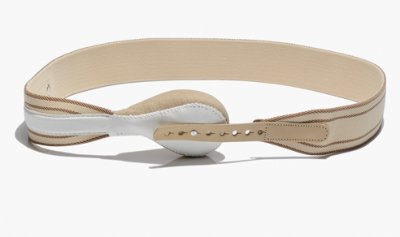Bort Federbruchband HerniaFix, elastisch, runde Pelotte, kurze Feder, beige>>>>100 cm links