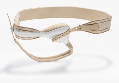 Bort HerniaFix ela.Federbruch-,Band Pel.ana.rechts beige 90cm,