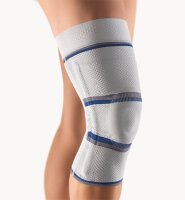 Bort Kniebandage StabiloGen Eco mit Haftband silber>>>>Gr. 5+