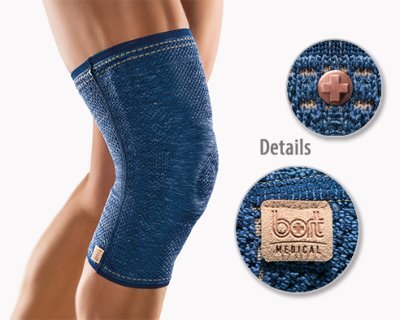 Bort StabiloGen Eco Knie-,Bandage schwarz Gr.2+,