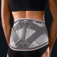Bort Select Stabilo Lady,Rückenbandage m.Pe.silber...