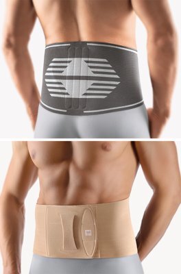 Bort activemed Rückenbandage,mineralgrau Gr.1,